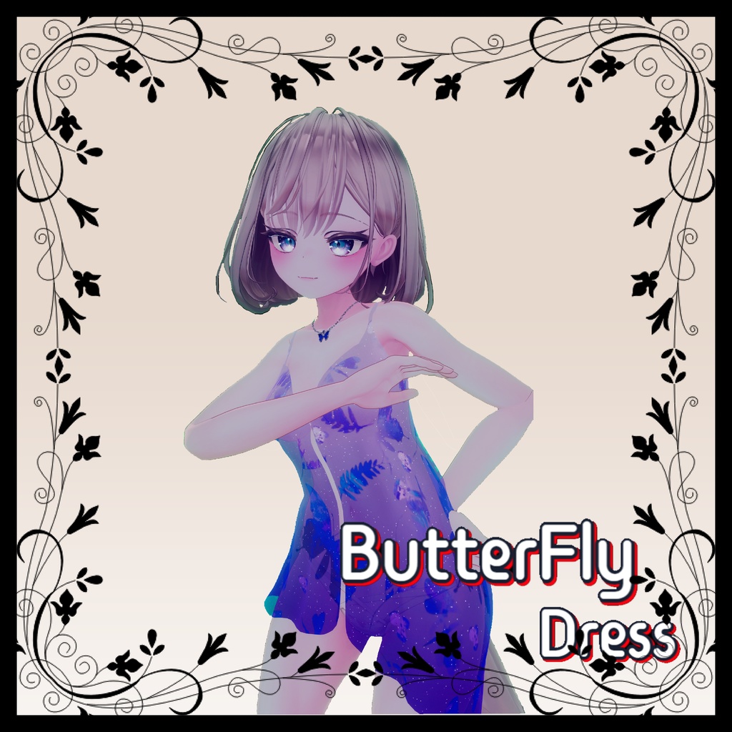 👗Simple ButterFly Dress👗 「マヌカ専用」 - For Manuka