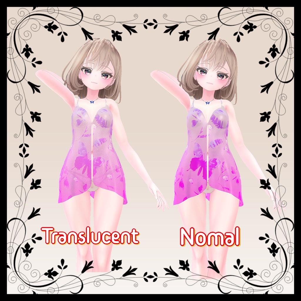 👗Simple ButterFly Dress👗 「マヌカ専用」 - For Manuka