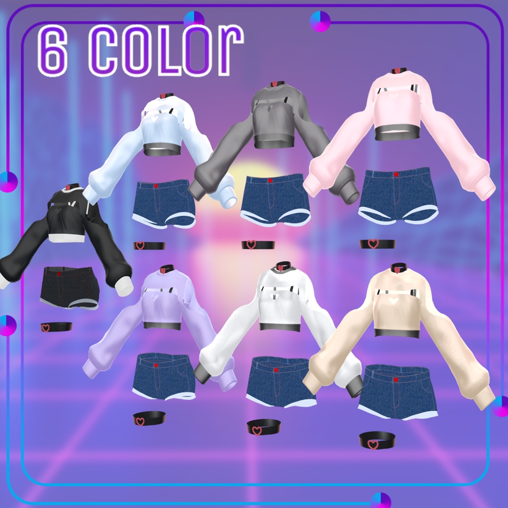 【4アバター対応】🔷classic wear🔷