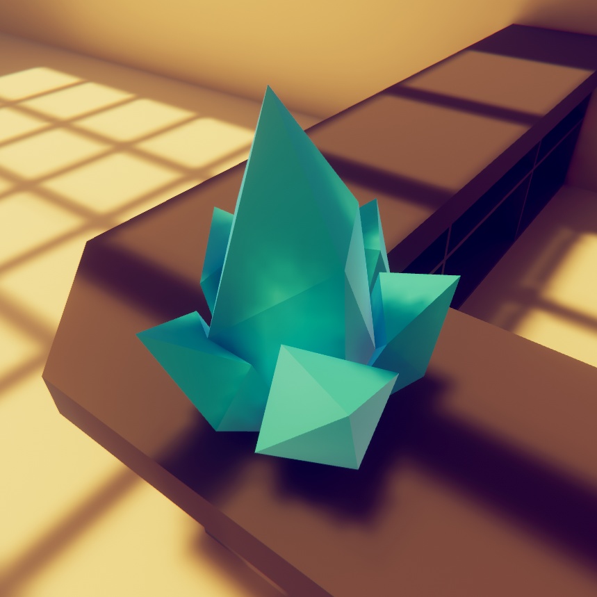 【3Dモデル/鉱石】Cravon (クラヴォン)