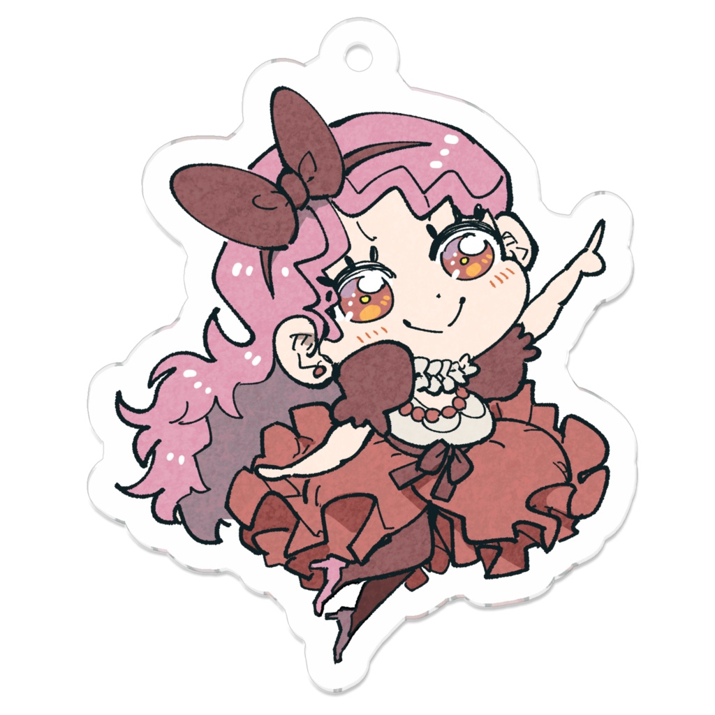 『姫華』アクキー _ ころころ大五郎オリジナルキャラクター