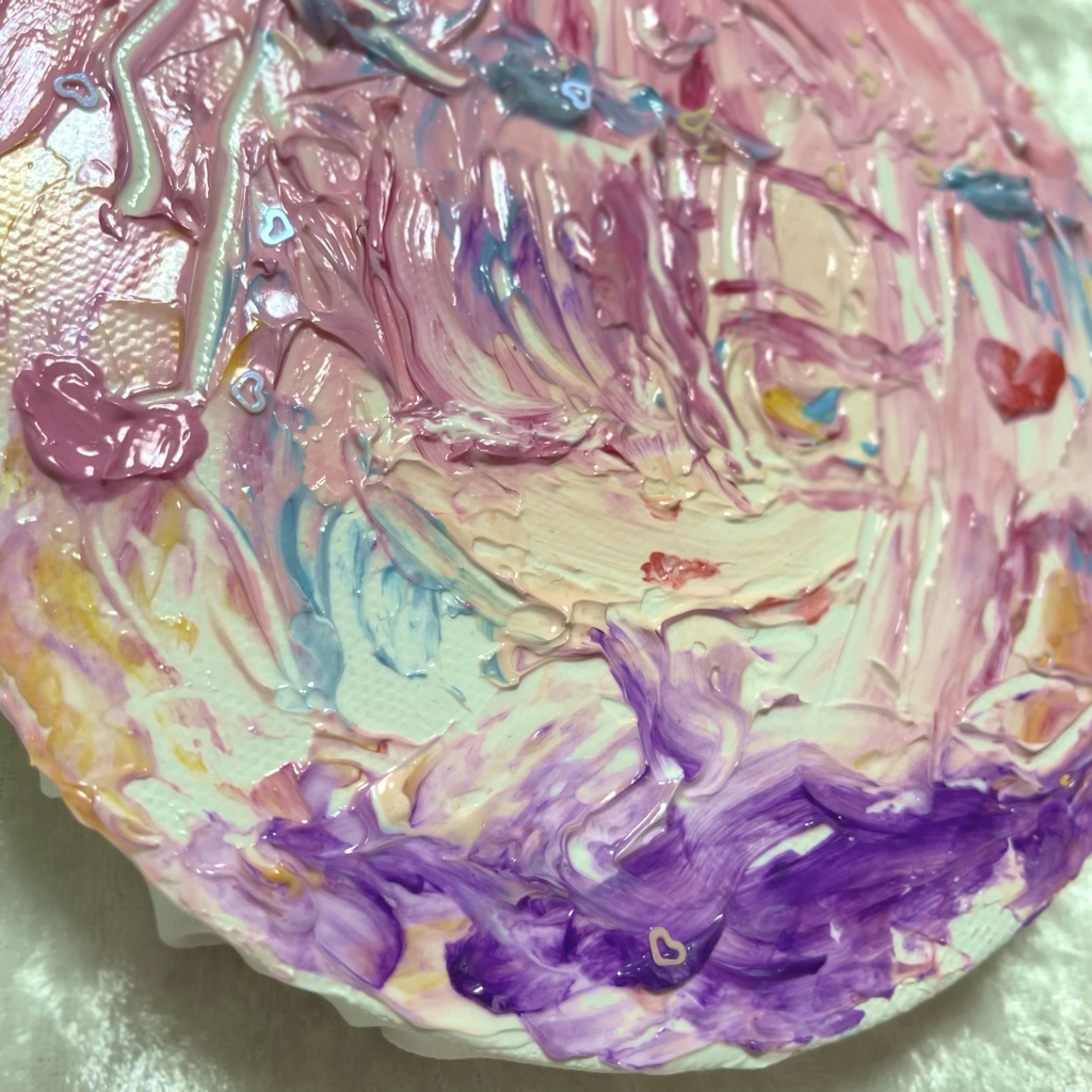 まる型アクリル原画