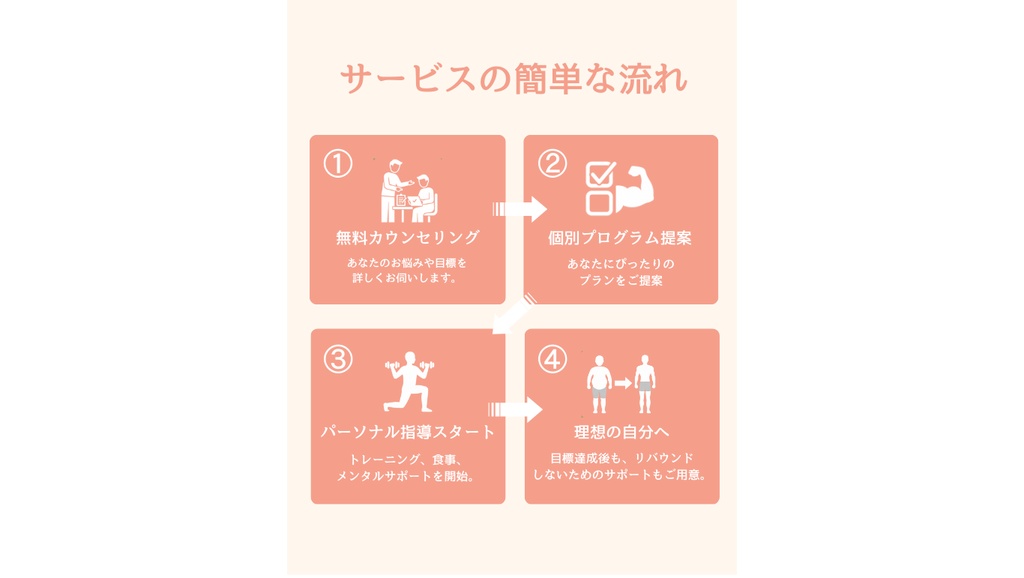 フィットネスLPテンプレート Vol.2