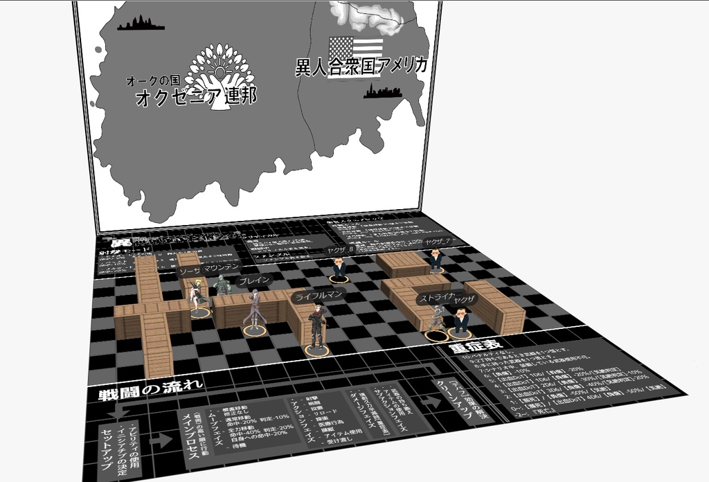 【電子書籍】現代化ファンタジーTRPG 異世界軍事探偵会社 ルールブック