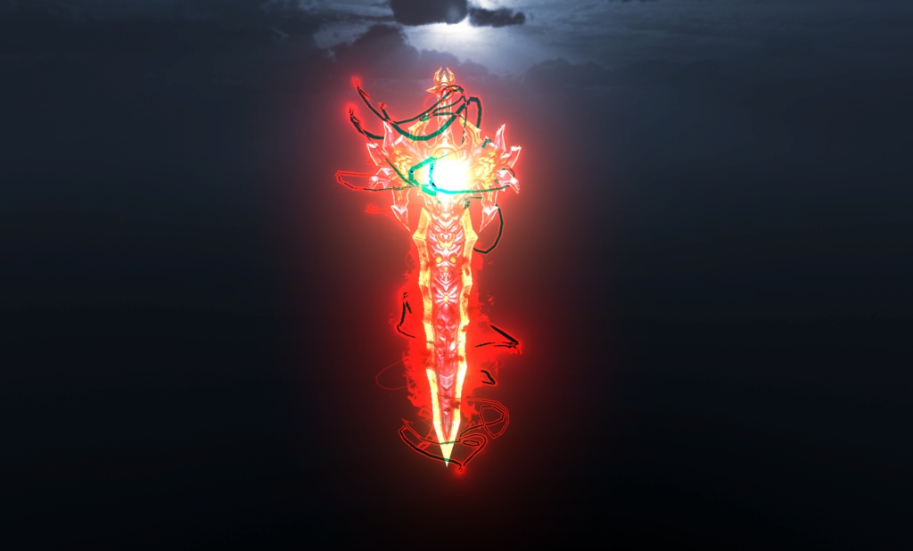 【Unity/VRChat】Doom Sword (Effects + Sword)