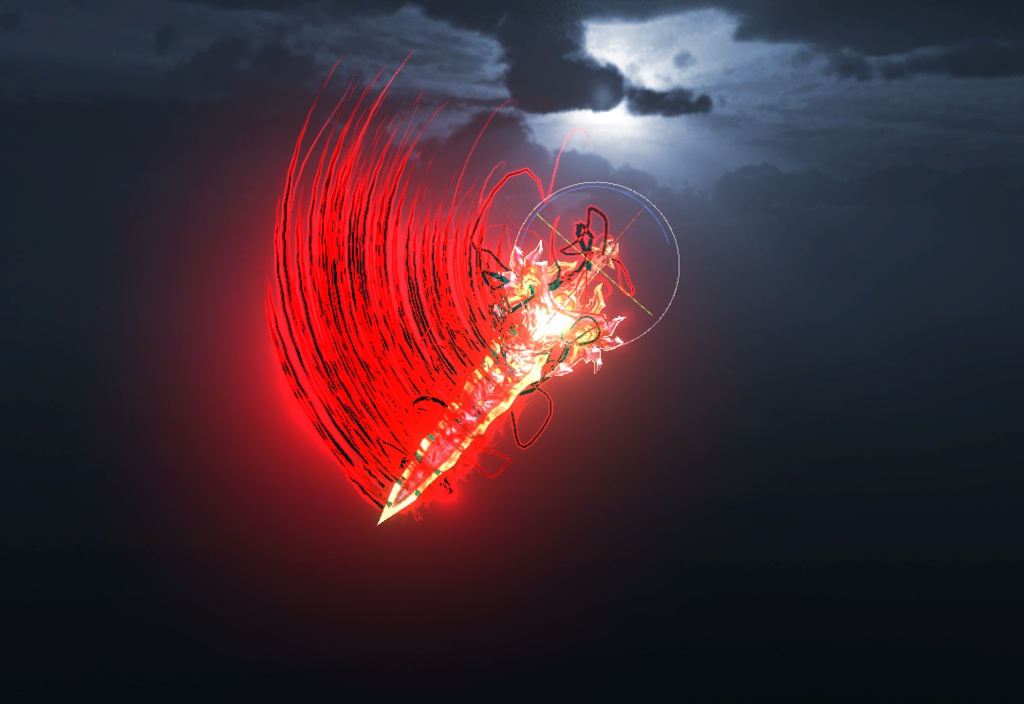 【Unity/VRChat】Doom Sword (Effects + Sword)