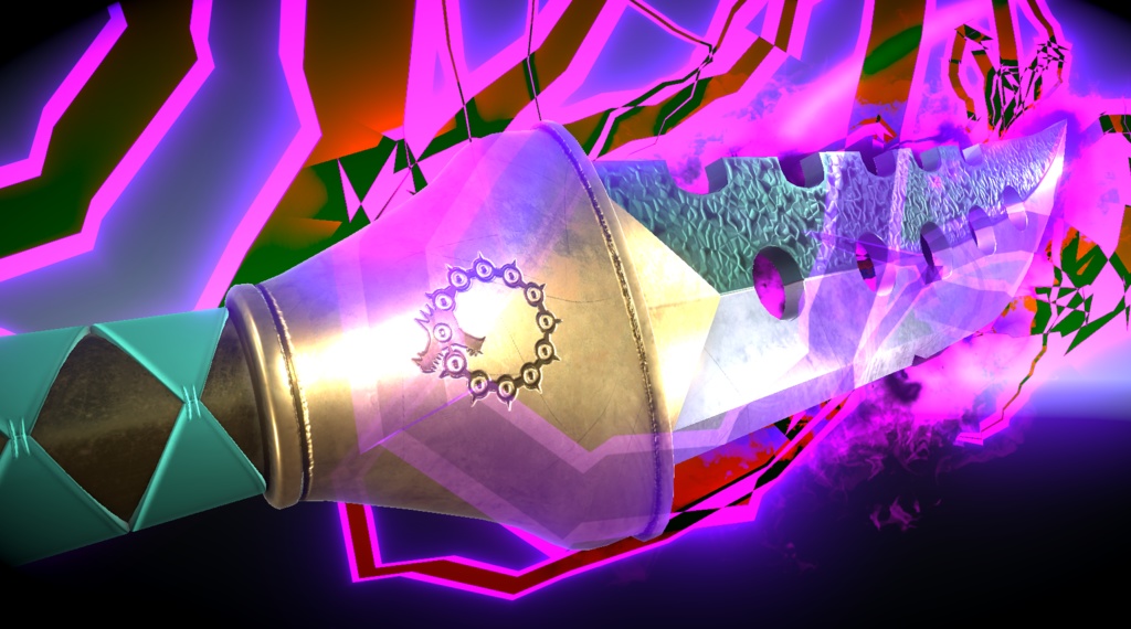 【Unity/VRChat】Wrath Sword ( Effects + Sword )
