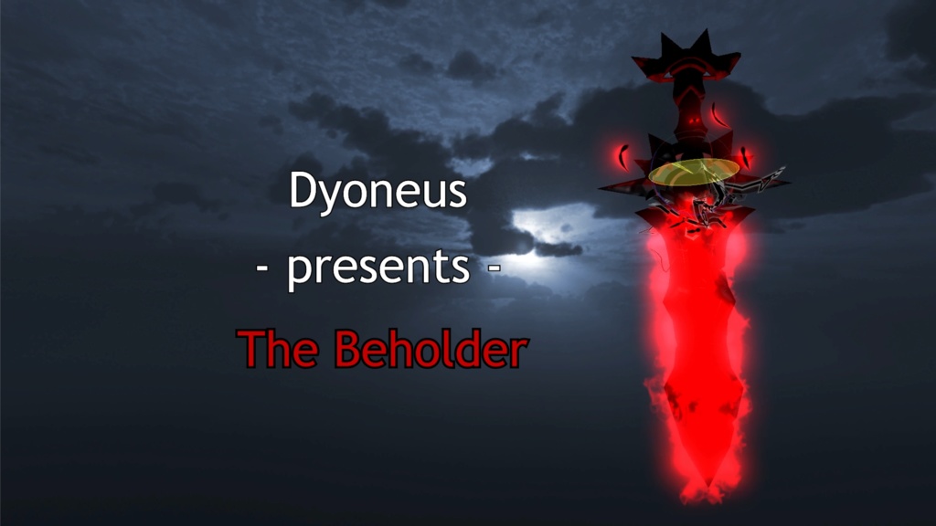 【Unity/VRChat】Beholder Sword ( Effects + Sword )