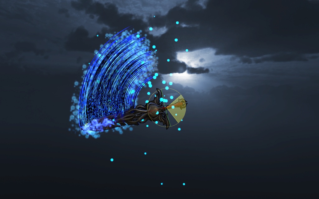 【Unity/VRChat】Great Dreamer Sword ( Effects + Sword )