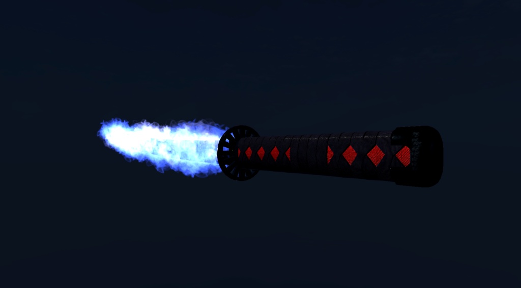 【Unity/VRChat】Water Dance Sword ( Effects + Sword )