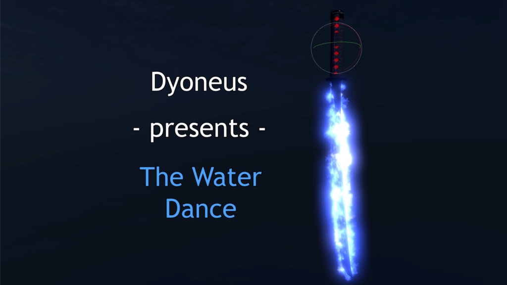 【Unity/VRChat】Water Dance Sword ( Effects + Sword )