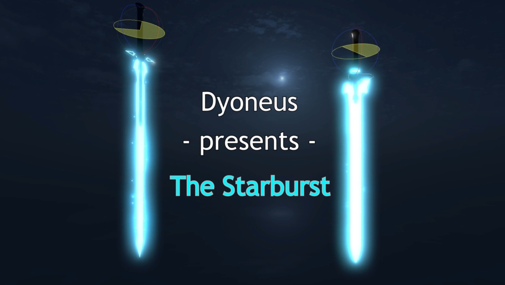 【Unity/VRChat】Starburst Sword ( Effects + Swords )