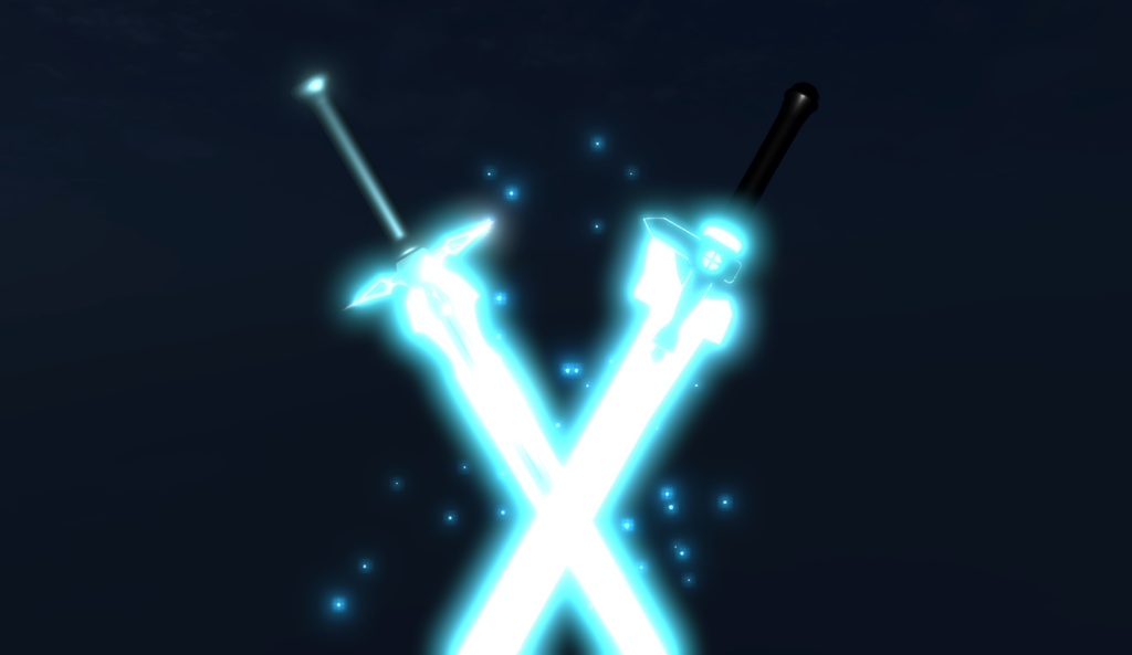 【Unity/VRChat】Starburst Sword ( Effects + Swords )