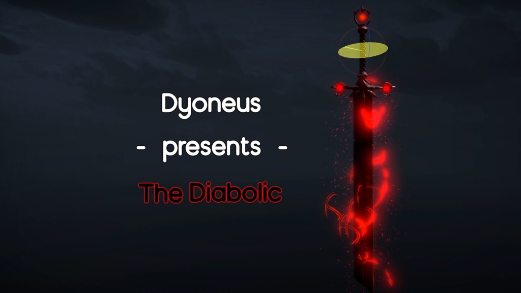 【Unity/VRChat】Diabolic Sword ( Effects + Sword )