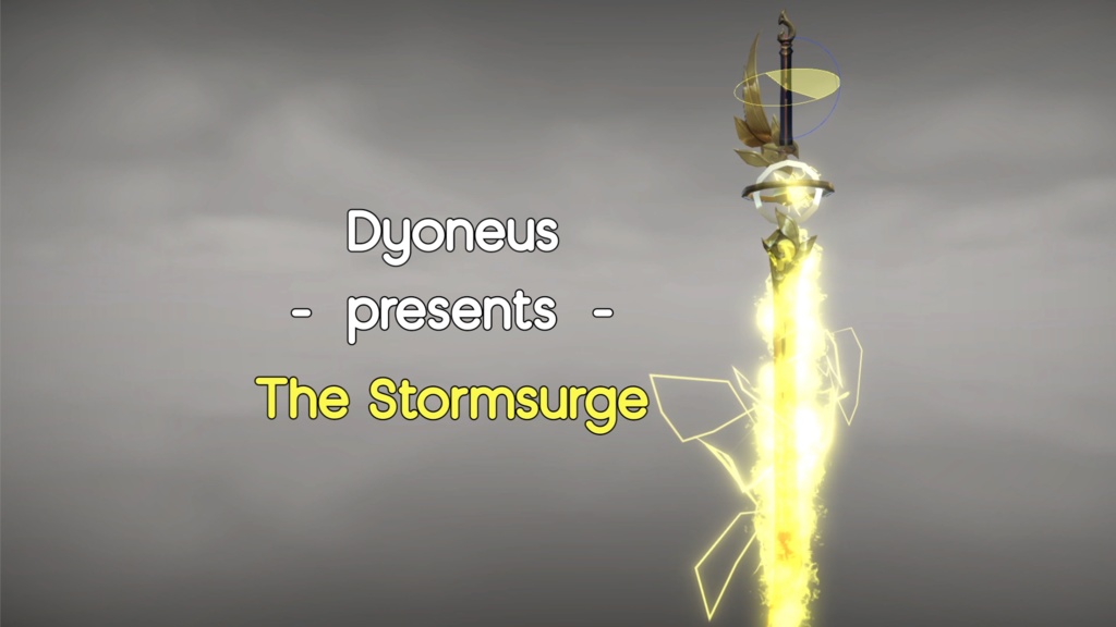 【Unity/VRChat】Stormsurge Sword ( Effects + Sword )