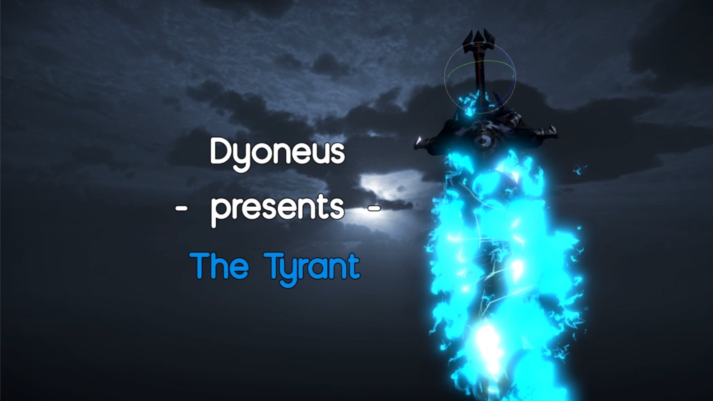 【Unity/VRChat】Tyrant Sword ( Effects + Sword )