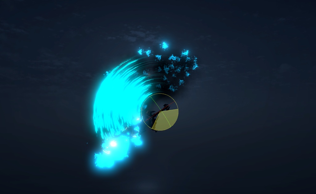 【Unity/VRChat】Tyrant Sword ( Effects + Sword )