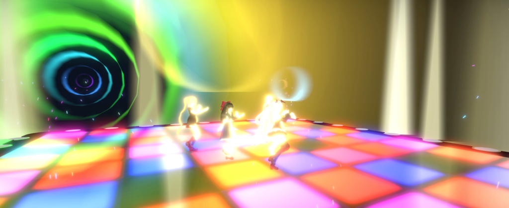 【Unity/VRChat】Music Animation (Effects+Avatar+Meshes)