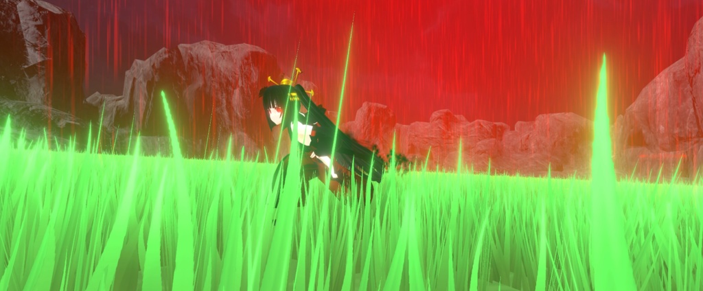 【Unity/VRChat】Blood Rain ( Effects+Dummy Avatar Setup )