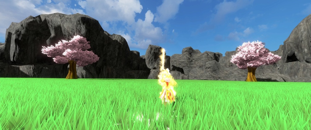 【Unity/VRChat】Light Paladin ( Effects + Avatar Animation(SDK3.0) + SoundOnCollision )