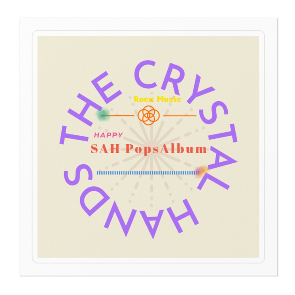 The Crystal Hands / Mini Albumのジャケットステッカー