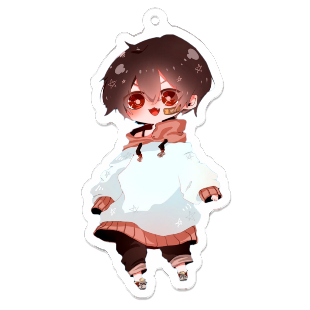 kateのアクリルキーホルダーだって！