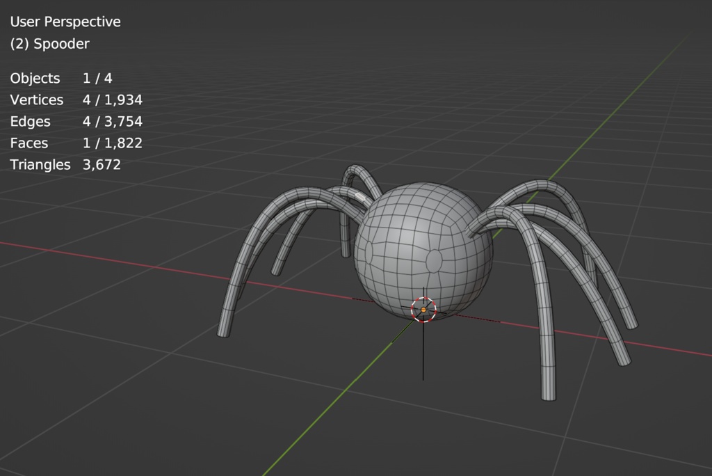 Spooder! | (3d model)