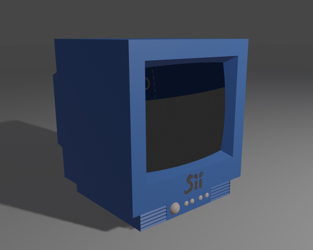Sii Television | (3d model}