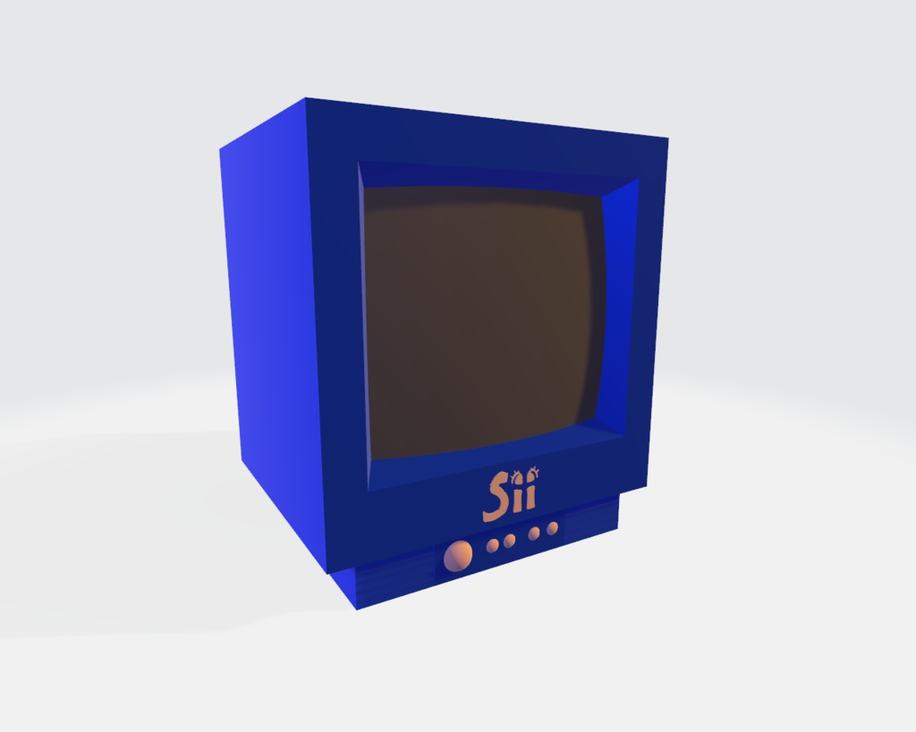 Sii Television | (3d model}