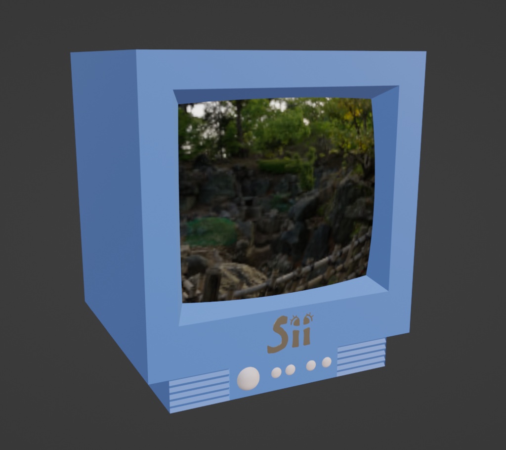 Sii Television | (3d model}