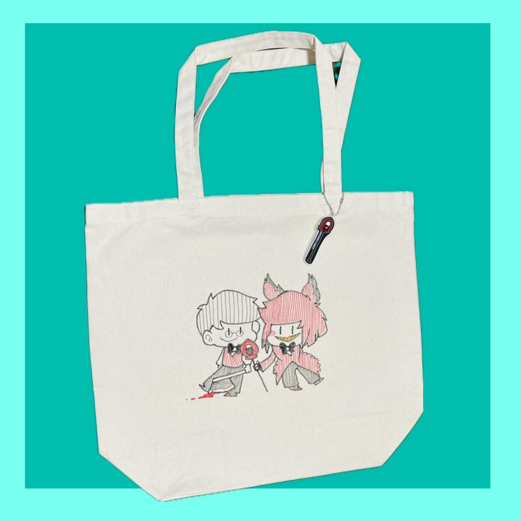 手描きアラスターのトートバッグ①〜⑨