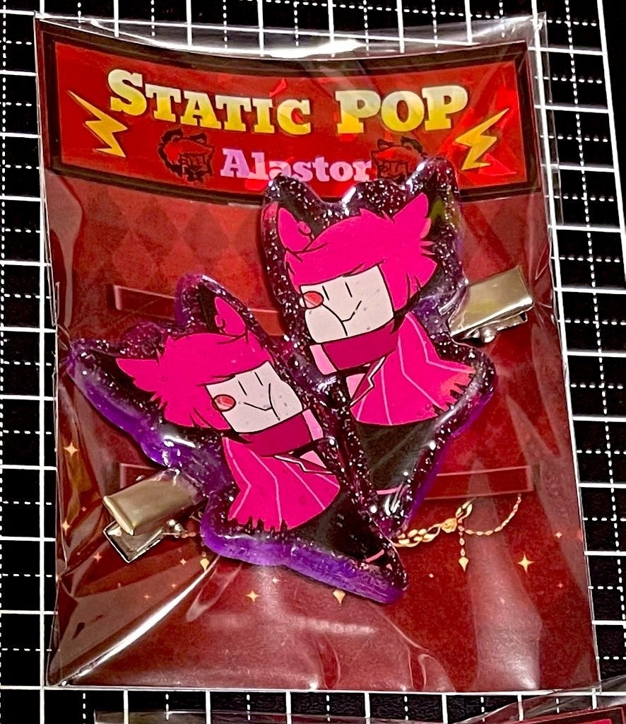 ハズビンヘアクリップセット【STATIC POP】