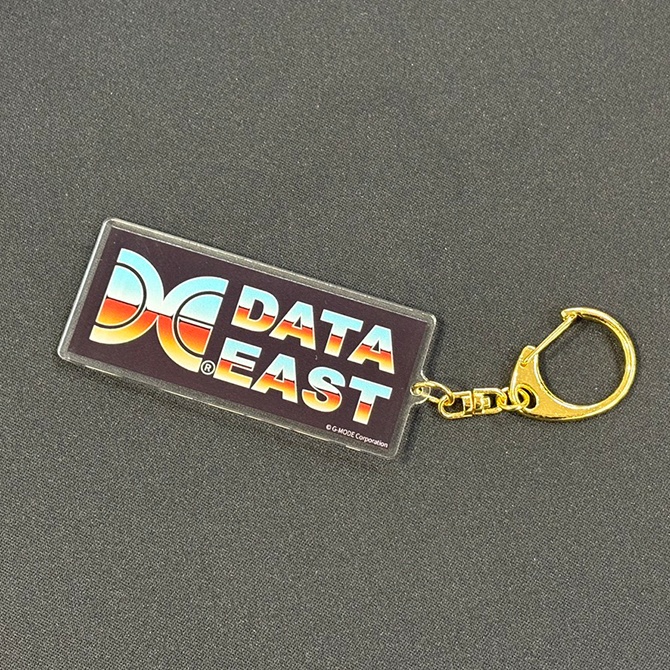 DATA EAST ロゴアクリルキーホルダー