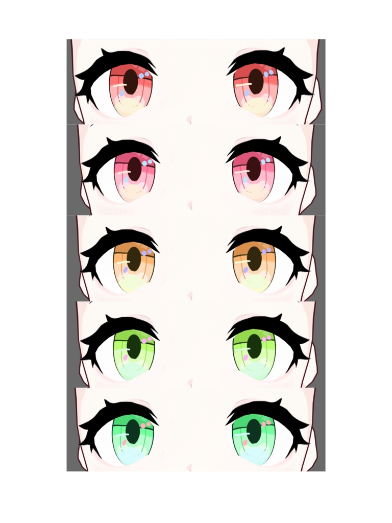 [ Vroid ] Anime eye texture