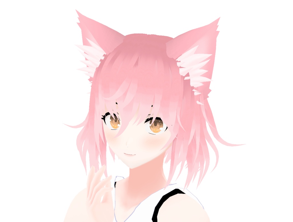 [Vroid] Kemomimi Hair ネコ