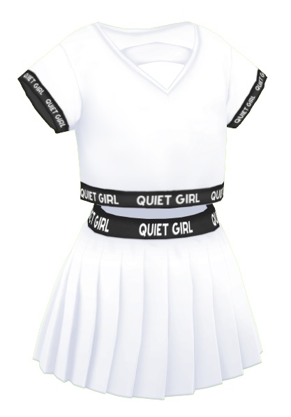 [Vroid] shirt and skirt QUIET GIRL
