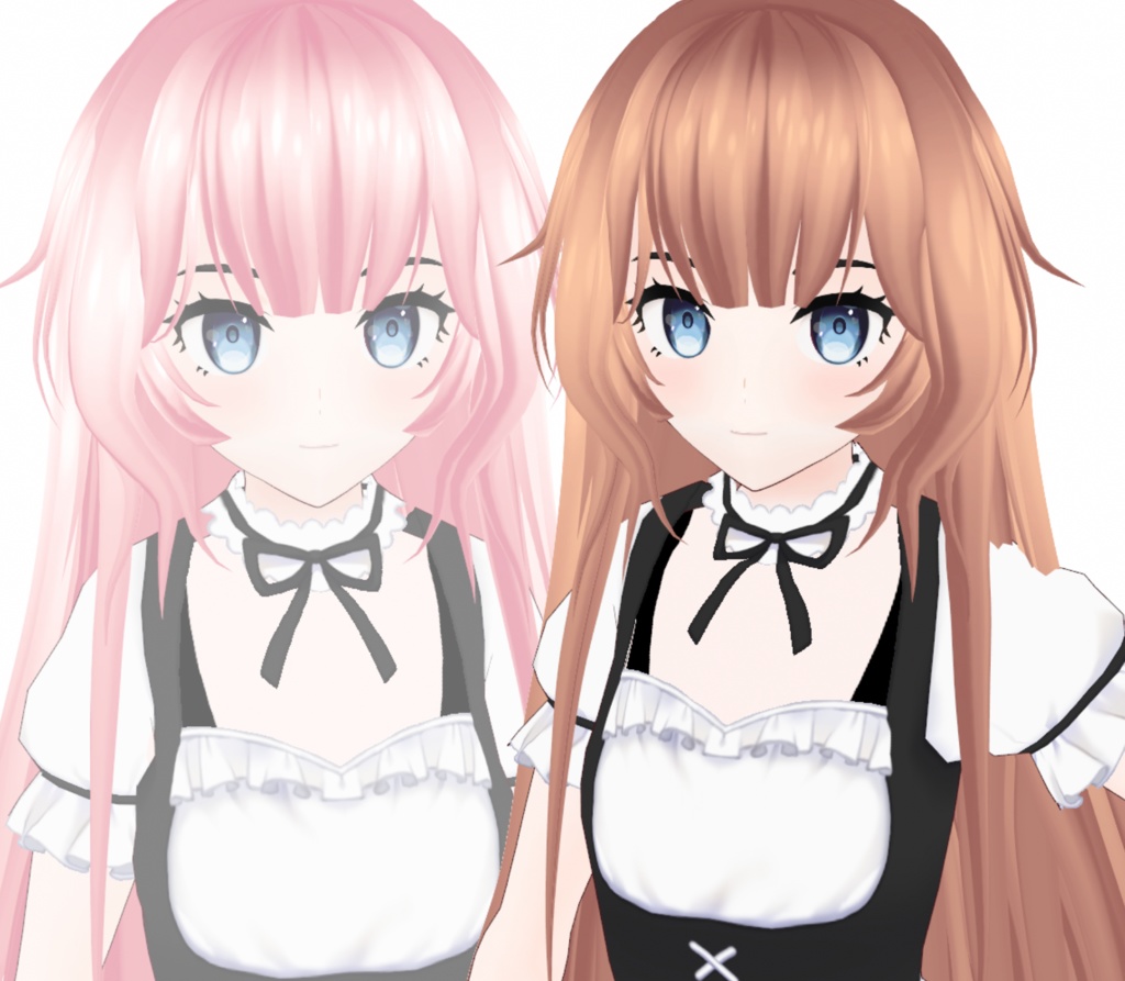 [VRoid] Hair Textures 16 colors with color calibration