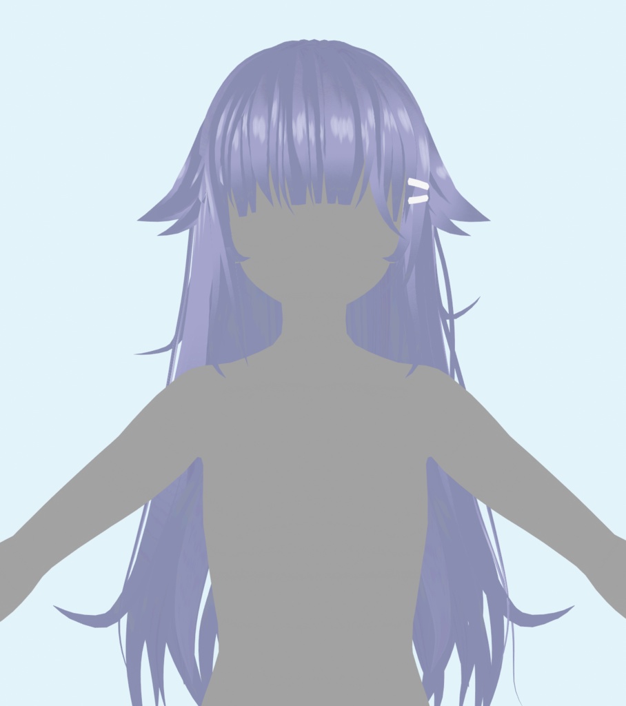 【VRoid 】♥ Hair Textures♥  髪の色 18 colors includes normal, vibrant and pastel