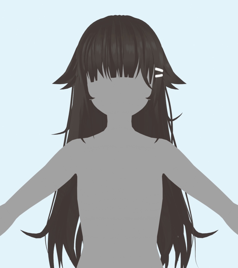 【VRoid 】♥ Hair Textures♥  髪の色 18 colors includes normal, vibrant and pastel