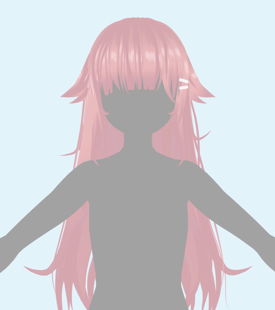 【VRoid 】♥ Hair Textures♥  髪の色 18 colors includes normal, vibrant and pastel