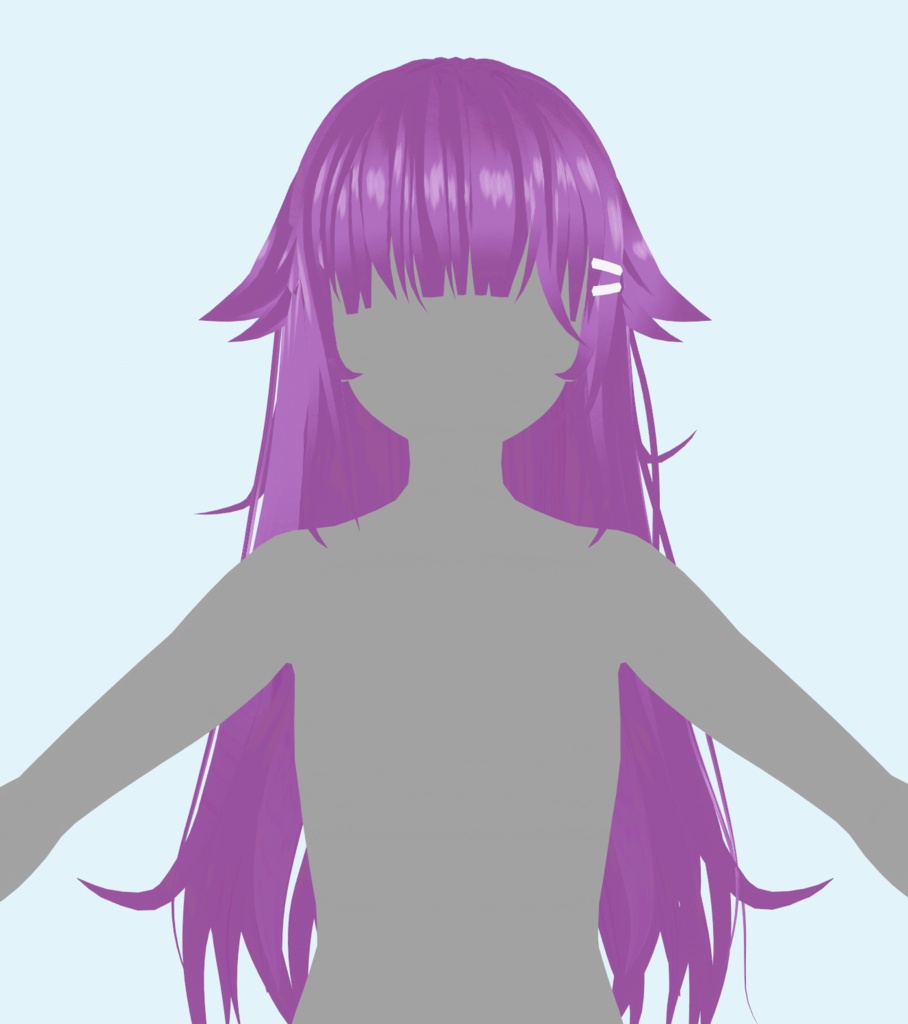 【VRoid 】♥ Hair Textures♥  髪の色 18 colors includes normal, vibrant and pastel