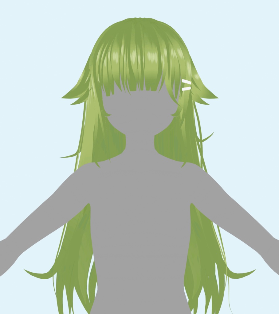 【VRoid 】♥ Hair Textures♥  髪の色 18 colors includes normal, vibrant and pastel