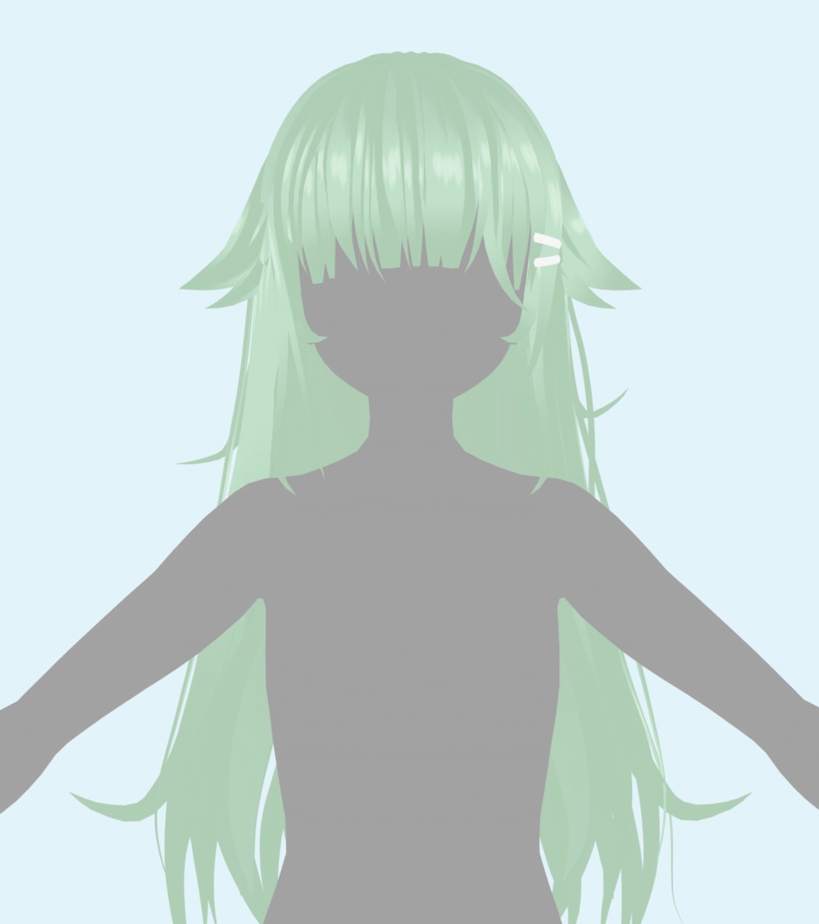 【VRoid 】♥ Hair Textures♥  髪の色 18 colors includes normal, vibrant and pastel