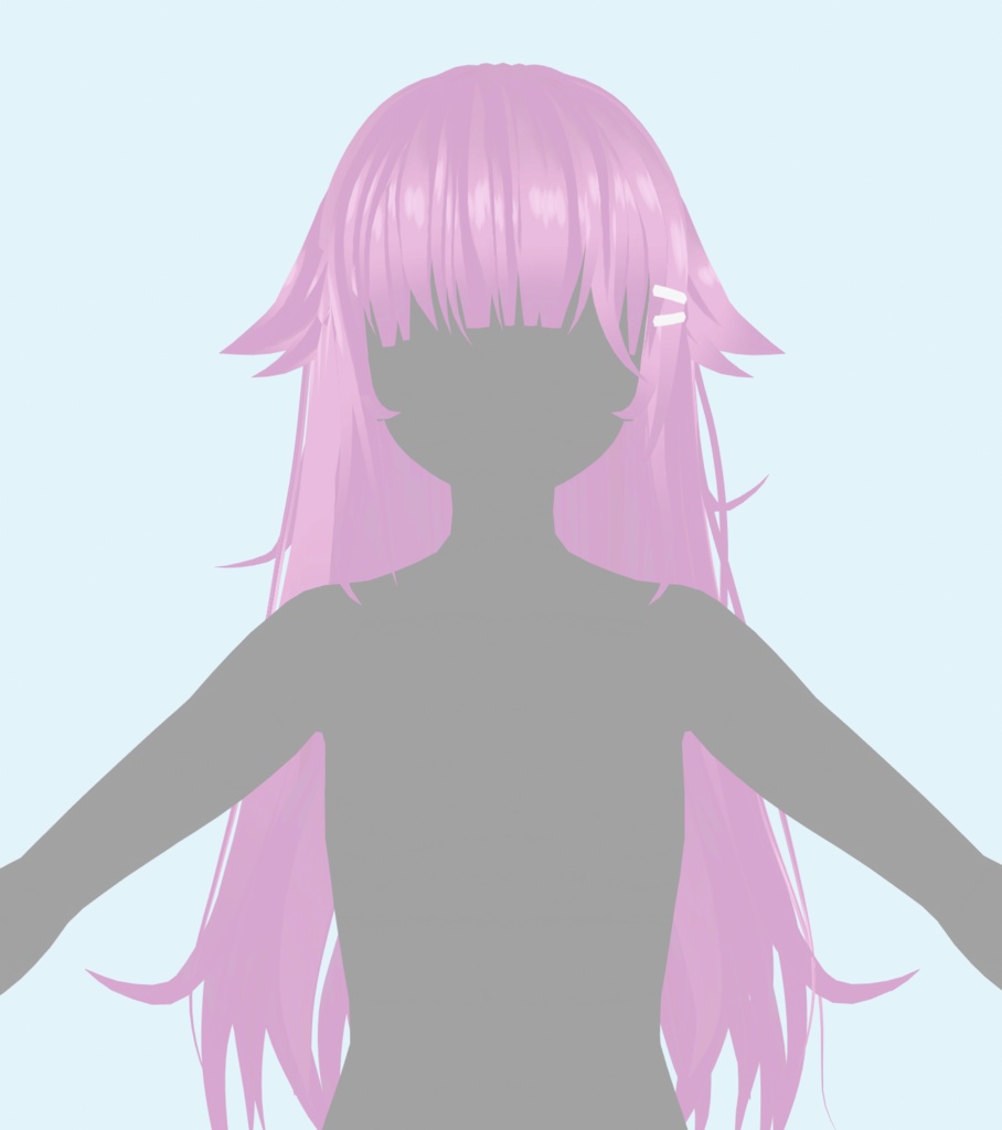 【VRoid 】♥ Hair Textures♥  髪の色 18 colors includes normal, vibrant and pastel