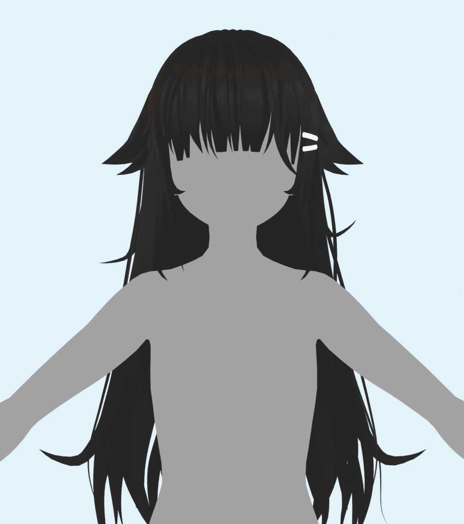 【VRoid 】♥ Hair Textures♥  髪の色 18 colors includes normal, vibrant and pastel