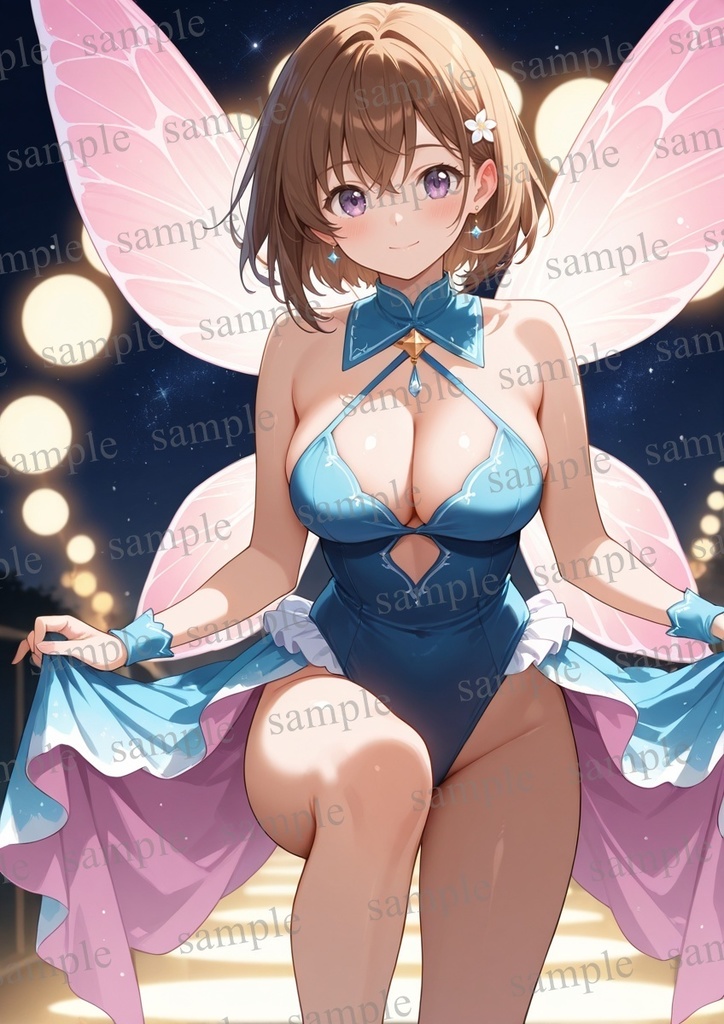 【100枚】CG集　AIイラスト集　妖精　エルフ