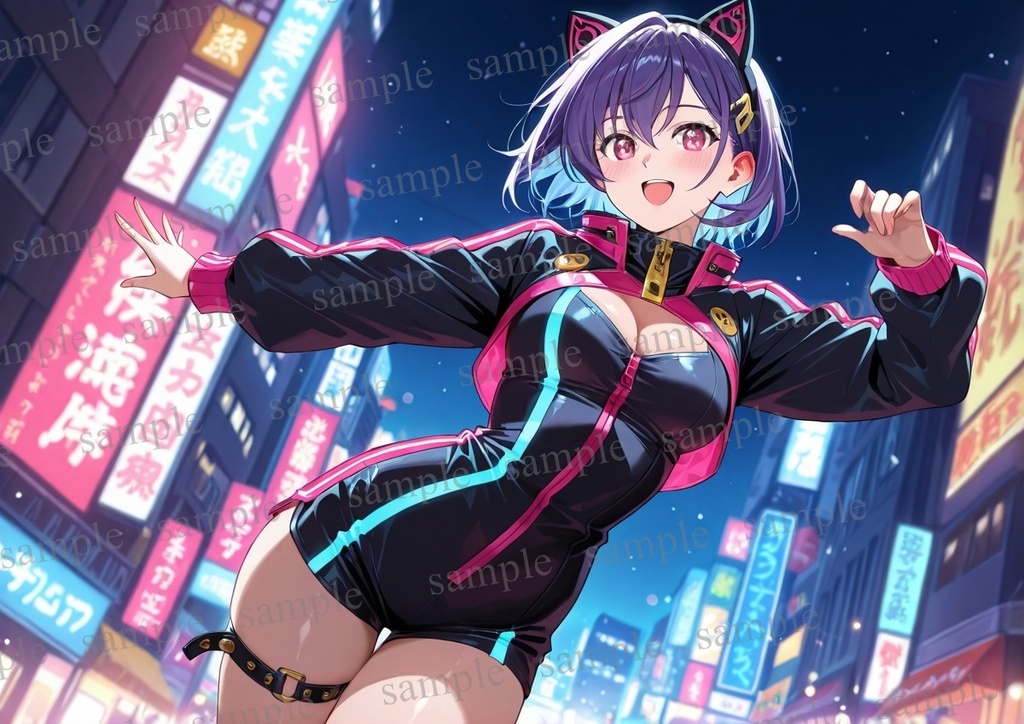 【100枚】CG集　AIイラスト集　ストリートファッション