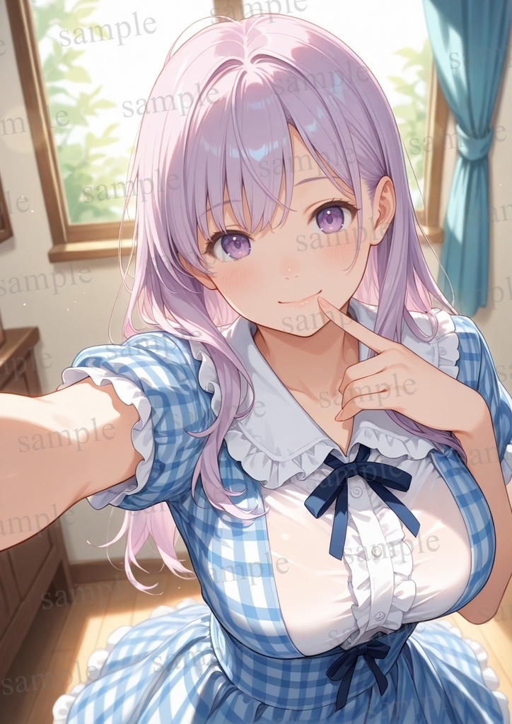 【10枚セット】有栖川凛 オリジナル 美少女 AIイラスト ポスター 2