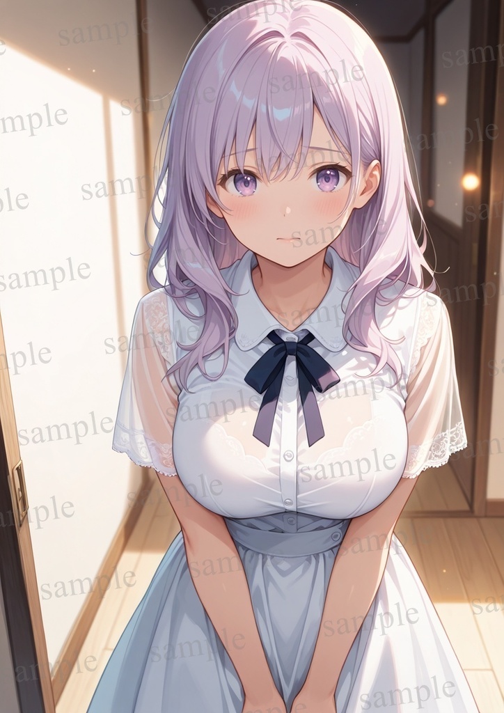 【10枚セット】有栖川凛 オリジナル 美少女 AIイラスト ポスター 2