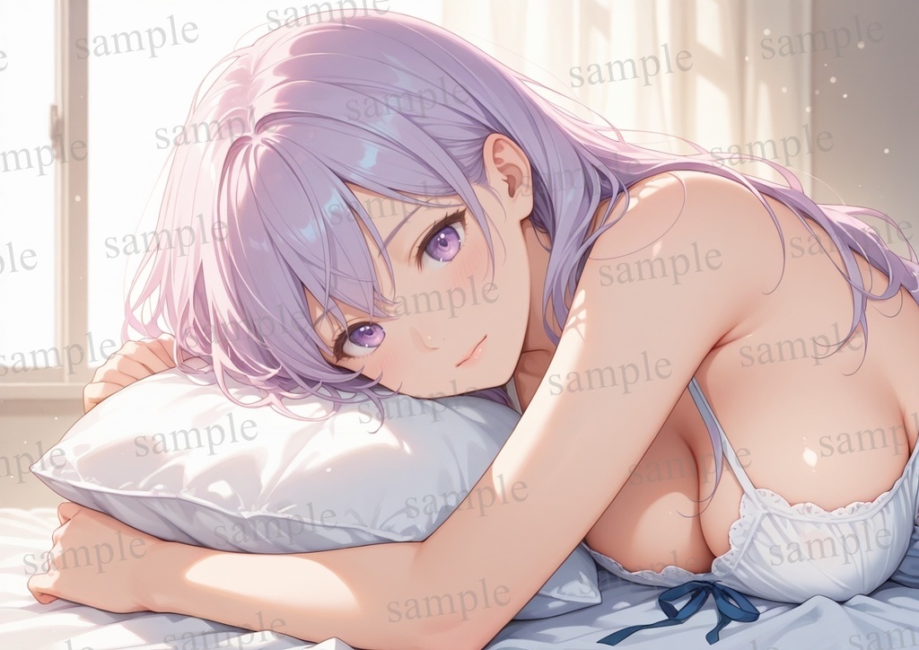 【10枚セット】有栖川凛 オリジナル 美少女 AIイラスト ポスター デート 添い寝 お花見 ①